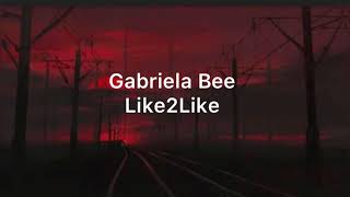 Gabriela Bee Like2Like Lyrics 1hour [upl. by Negaem144]