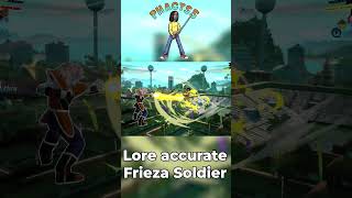 shorts LORE accurate Frieza Soldier [upl. by Humfried]