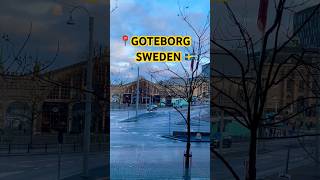 View of Gothenburg Central from Scandic Europa Hotel gothenburg göteborg sweden travelvlog [upl. by Htebzil680]