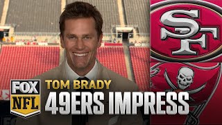 Tom Brady breaks down Brock Purdy 49ers impressive win over Buccaneers  NFL on FOX [upl. by Claude]