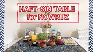 Setting up HaftSin Table for Nowruz [upl. by Bruckner]