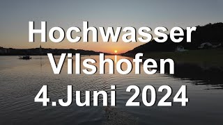 Hochwasser  Vilshofen 4Juni 2024 [upl. by Rex]