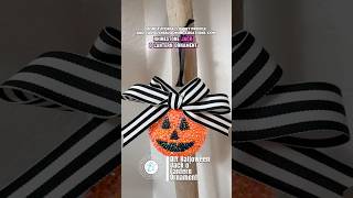 DIY Jack o’ Lantern Pumpkin Ornament halloween [upl. by Idolla]