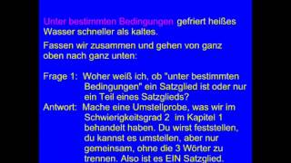 DfM 14 Deutsch Satzglieder der einfache Satz [upl. by Warram]