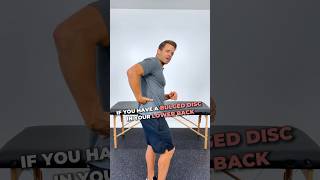 The Best Exercise To Fix A Bulging Disc In Your Lower Back backpain [upl. by Zanze]