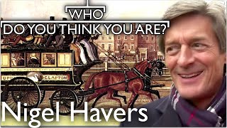 Nigel Havers Recreates Ancestors Victorian Taxi  Who Do You Think You Are [upl. by Agace]