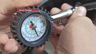 DIAL TIRE GAUGE  INDICATOR TEKANAN ANGIN BAN GRIPON [upl. by Vinaya]