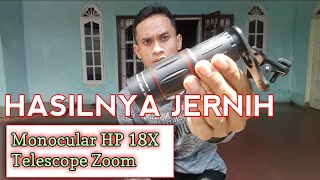 UNBOXING Lensa teleskop untuk hp APEXEL 18X Telephoto [upl. by Stochmal]