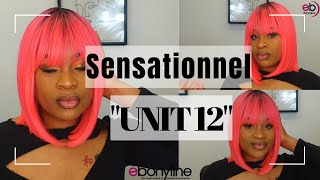 Sensationnel Dashly Synthetic Hair Wig quotUNIT 12quot EBONYLINECOM [upl. by Idaf]