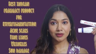 2 Indian pharmacy cream for HYPERPIGMENTATION ACNE SCARS WRINKLES  best indian pharmacy skincare [upl. by Alihs150]