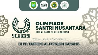 PEMBUKAAN OLIMPIADE SANTRI NUSANTARA  PENYISIHAN ZONA II JATIM [upl. by Chester]