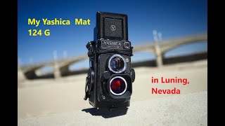 My Yashica Mat 124G in Luning Nevada [upl. by Landy111]