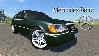 BeamNG DRIVE car mod Mercedes Benz S600 AMG [upl. by Joelly]