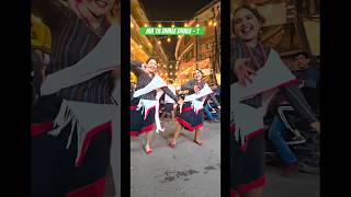 MA TA DHALE DHALE  VIRAL TIHAR DANCE PART  1 nepalisong nirajpoudel [upl. by Yerocal]