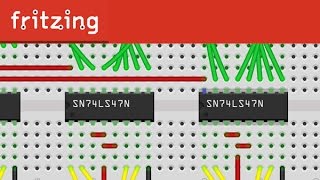 How to create your own IC on Fritzing  كيفية عمل دائرة متكاملة على برنامج فرتزنج [upl. by Marna]