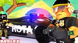 FORÇAS ARMADAS no JAILBREAK  Comandante Gamermais  👮🇧🇷 [upl. by Kristin45]