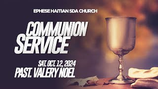 Worship Service  Communion Service  101224  Past Valery Noel [upl. by Nawk781]