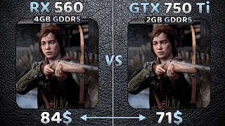 GTX 750 Ti vs RX 560 Test in 2023🔥 [upl. by Oleta]