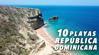 Las 10 playas más bellas de REPÚBLICA DOMINICANA 🇩🇴 [upl. by Pellet]