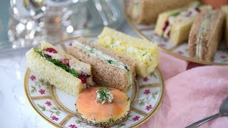 How to Make Tea Sandwiches [upl. by Asilec]