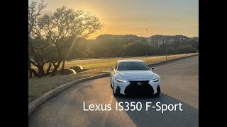 2021 Lexus IS350 FSport Tour  060 Run amp Test Drive [upl. by Kcirrez]