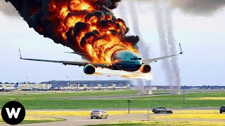 Tragic Shocking Catastrophic Plane Crashes Filmed Seconds Before Disaster [upl. by Okim]