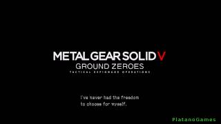 Metal Gear Solid V Ground Zeroes  Post Credits Conversation  HD [upl. by Lalad830]