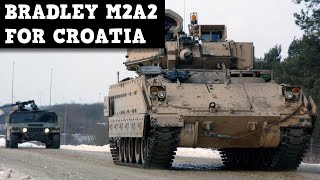 What can Bradley IFV do for The Croatian Army  M2A2 Bradley ODS for Croatia [upl. by Ihdin]