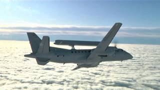 Saab 340 AEW amp C in Flight HD [upl. by Filmore]