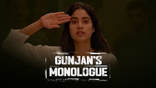 Gunjan’s Powerful Monologue  Gunjan Saxena The Kargil Girl  Janhvi Kapoor  HappyWomensDay [upl. by Nnasus]