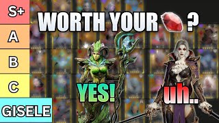 THE BEST CHARACTERS TO PULL Updated Legendary Tier List 🤔 Watcher of Realms [upl. by Morie]