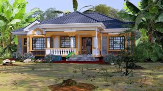 The Most Beautiful 4 Bedroom House Design Youll Ever See [upl. by Nymassej187]