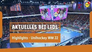 Highlights Unihockey WM 22  Lidl Schweiz [upl. by Esiahc]