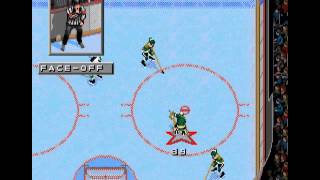 NHL 97 Sega Genesis  Vizzedcom Play [upl. by Enilec562]