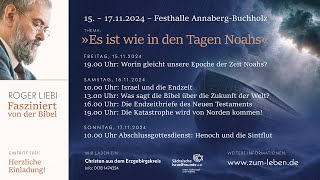 Dr Roger Liebi AnnabergBuchholz Israel und die Endzeit [upl. by Shipman]