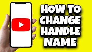 How To Change Your YouTube Handle Name Before 14 Days Easy [upl. by Travers]