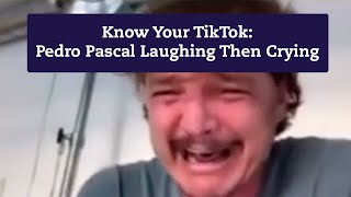 The Story Behind Pedro Pascal Laughing Then Crying [upl. by Peppy97]