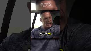 Shaq y John Cena VS un Auto PEQUEÑO 🚗 shaq johncena español nba wwe shorts [upl. by Nomelc]