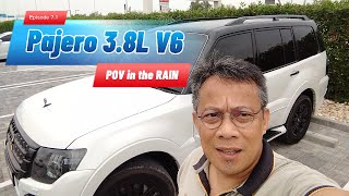 MITSUBISHI PAJERO 38 V6 4WD  Episode 71  Pajero POV Point Of View Driving In Drizzle Rain [upl. by Roux562]