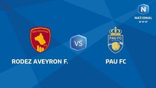 J25  Rodez AF  Pau FC I National FFF 20182019 [upl. by Christel]