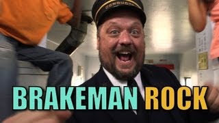 Brakeman Rock  Official Music Video  The Choo Choo Bob Show [upl. by Elleirb]