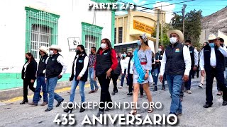 CONCHA DEL ORO festeja su 435 aniversario con un BONITO DESFILE [upl. by Aitnauq698]