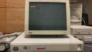 IBM PowerPC 7011220 and AIX 32 amp AIXWindows year 1992 [upl. by Melcher702]