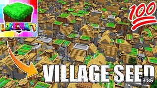 lokicraft find the village seed [upl. by Chere]