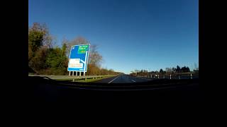 Wexford to Dublin in 3 mins TimeLapse [upl. by Nemzzaj]