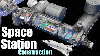 How did they build the ISS International Space Station [upl. by Ydahs219]