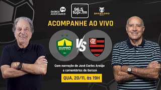 CUIABÁ 1 x 2 FLAMENGO  Campeonato Brasileiro  34ª Rodada  20112024  AO VIVO [upl. by Rosecan]