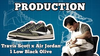 【GK Production 】Travis Scott X Air Jordan 1 Low ‘Black Olive ‘ by KWcrew [upl. by Aikar]