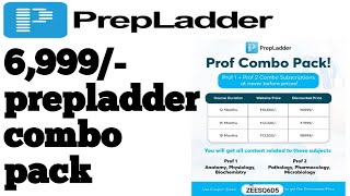 PREPLADDER PROF PACK how to purchase prepladder subscription  best discount [upl. by Adleremse]