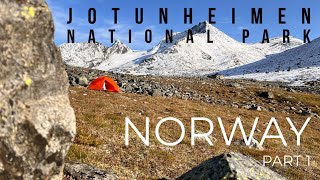 🇳🇴 Norway Adventures  Part One  Spiterstulen to Leirvassbu waterfall  Jotunheimen National Park [upl. by Ennaesor]